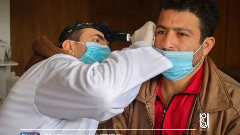 Walid and his suffering with pain that lasted for years in the ears