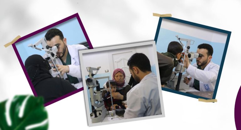 استحداث العيادة العينية في مركز أريحا الصحي