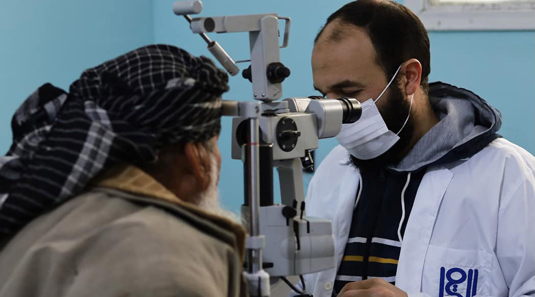 عيادة طب العيون في مركز الأمين الصحي في أريحا - ادلب - سوريا