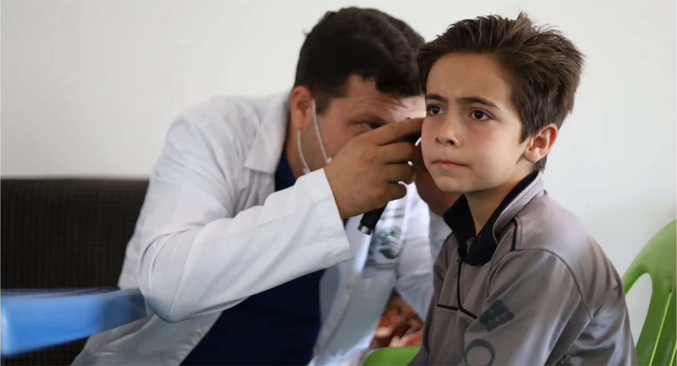 العيادة النقالة في كللي - إدلب - سوريا