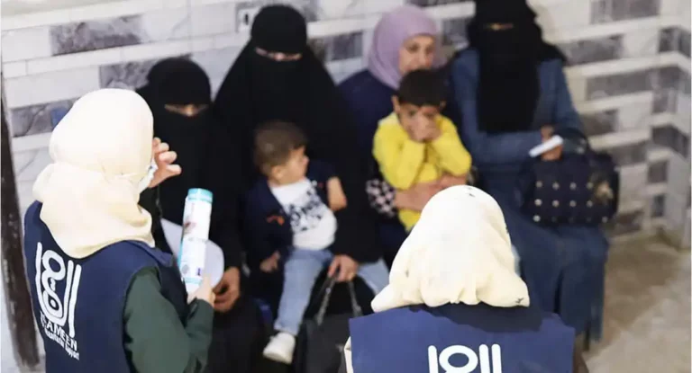 خدمات الصحة المجتمعية المقدمة قي مركز الأمين الصحي في الجانودية - سوريا