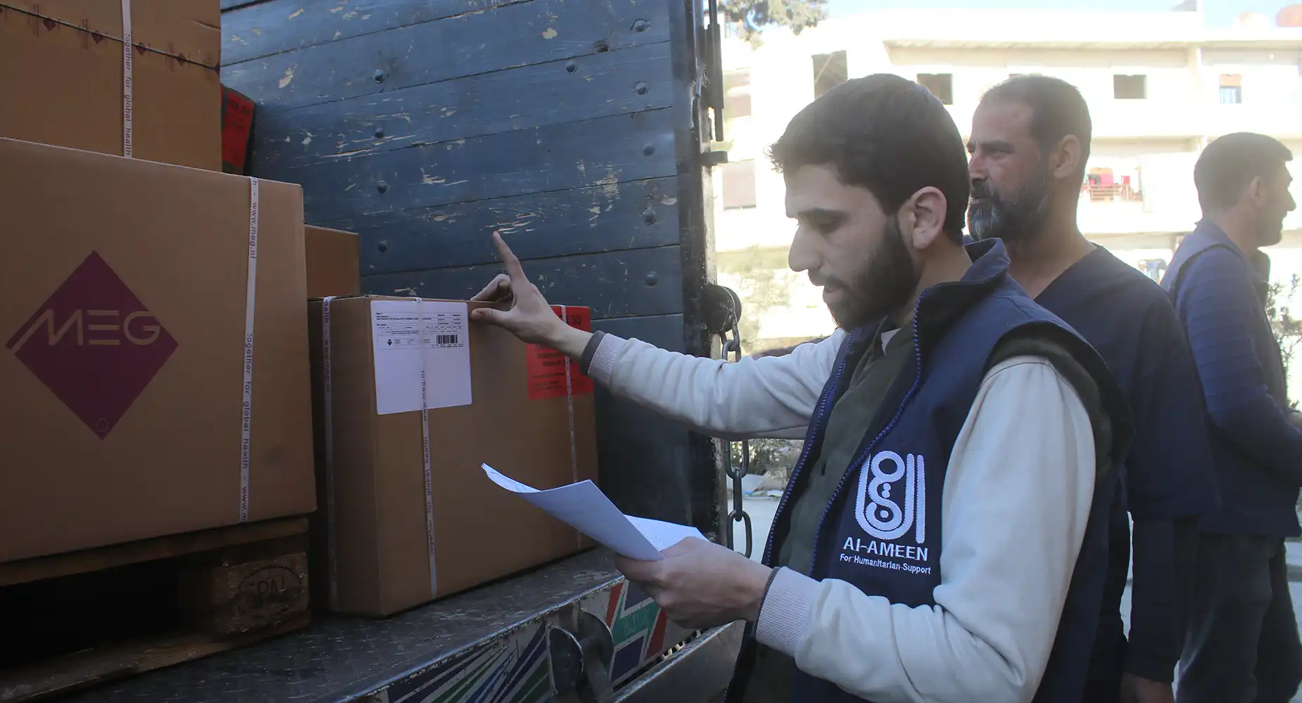 International Association of Ameen supports health services in Manbij area - Syria (2)