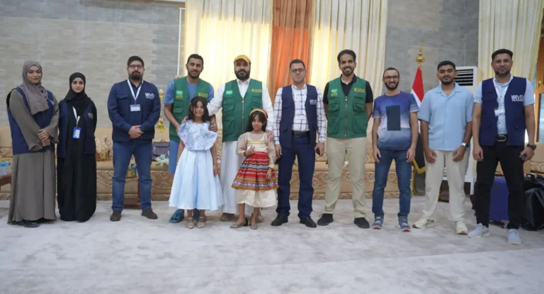 The volunteer medical team from the King Salman Humanitarian Aid and Relief Center (KSrelief) arrived in Yemen to implement a project to treat children's tumors.