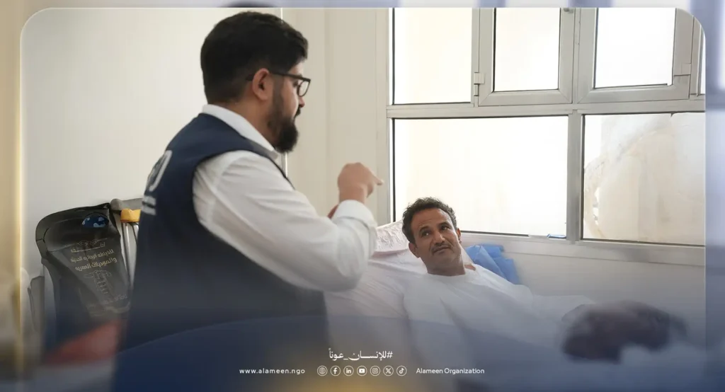 حملة زراعة وتركيب المفاصل في مأرب تحسن حياة المرضى بدعم من الجمعية الدولية الأمين
