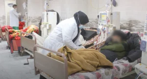 خدمات جناح الغسيل الكلوي في مشفى مارع شمال سوريا