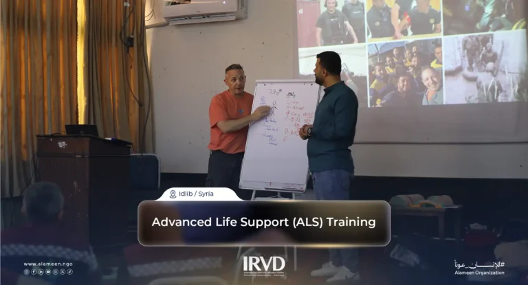 Advanced Life Support Training in Idlib Enhances Readiness of Medical Teams and Civil Defense Responders