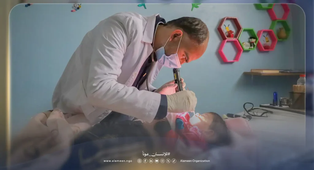 الخدمات الصحية الشاملة في مركز الجمعية الدولية في بعدنلي عفرين