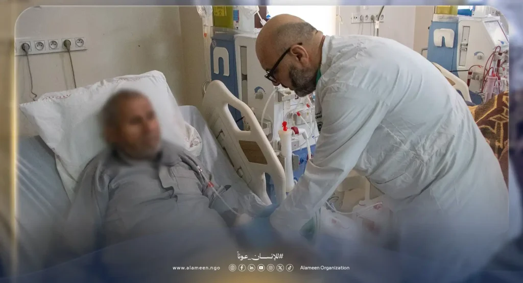 خدمات غسيل الكلى في مدينة الباب دعم حيوي تقدمه الجمعية الدولية "الأمين"
