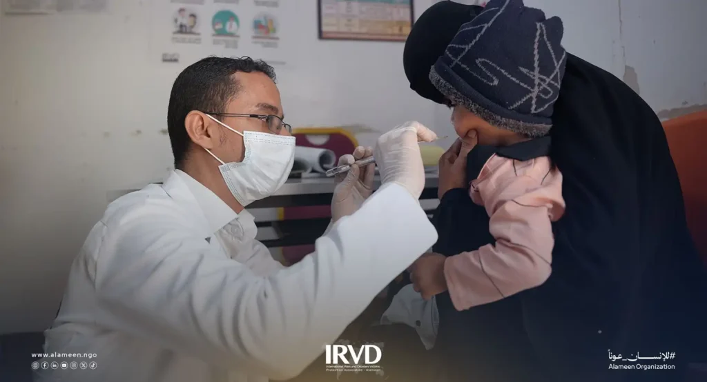 مركز الجفينة الصحي في مأرب دعم متكامل من الجمعية الدولية الأمين لتعزيز الرعاية الصحية للسكان والنازحين