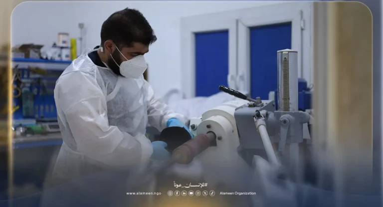 مركز سرمدا للأطراف الصناعية والتأهيل دعم شامل لذوي الإعاقات الحركية بقيادة الجمعية الدولية الأمين
