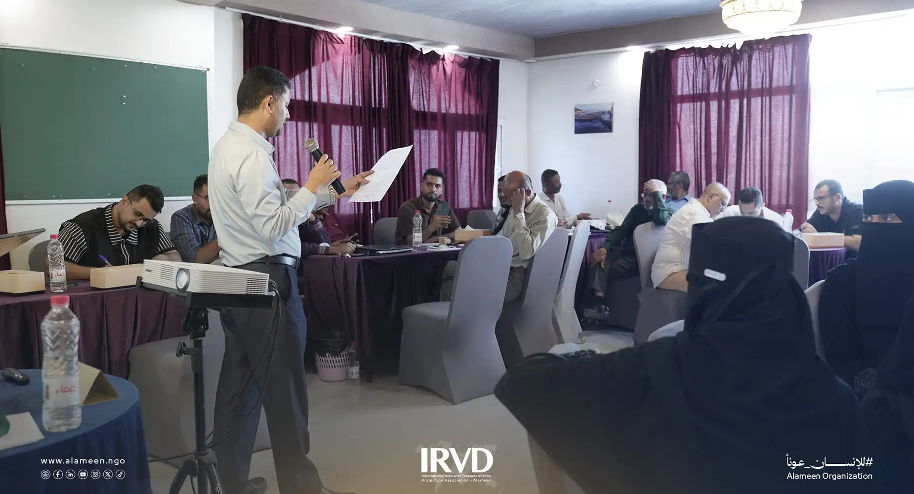 انطلاق تدريبات مشروع الإثراء والنقل المعرفي في العاصمة المؤقتة عدن – اليمن