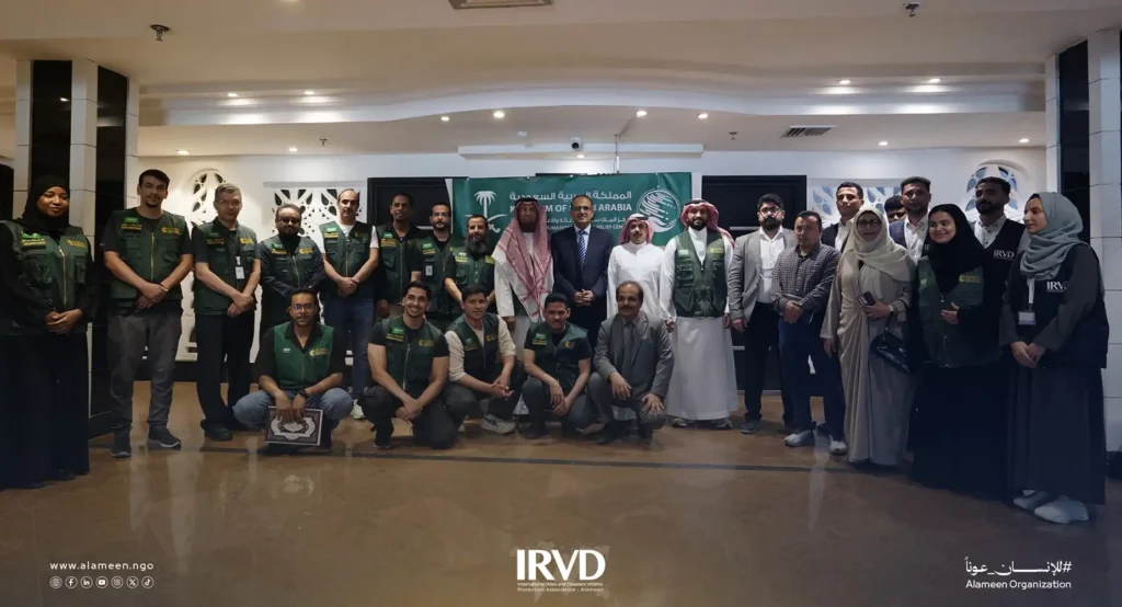 عدن مبادرة تدريبية تطوعية بتمويل مركز الملك سلمان وتنفيذ الأمين