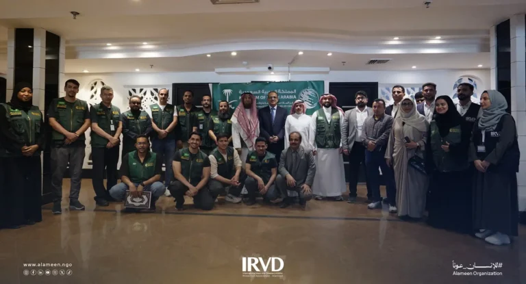 عدن مبادرة تدريبية تطوعية بتمويل مركز الملك سلمان وتنفيذ الأمين