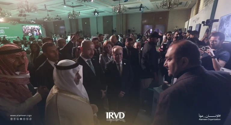 مشاركة الجمعية الدولية الأمين في حفل تدشين مشاريع مركز الملك سلمان للإغاثة في سوريا لتعزيز العمل الإنساني