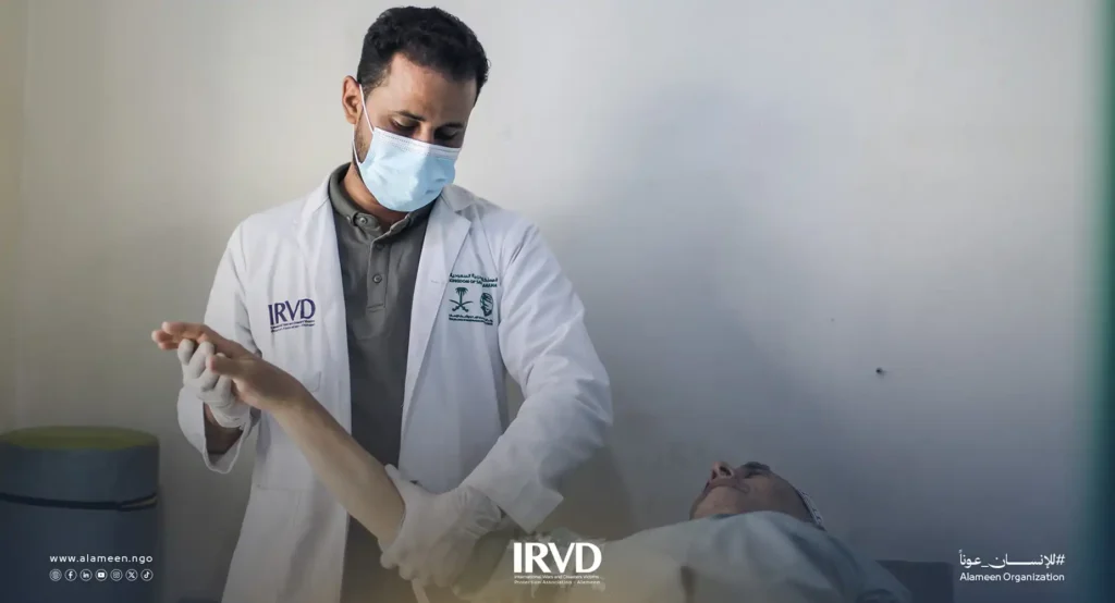 الأطراف الصناعية وإعادة التأهيل في تعز