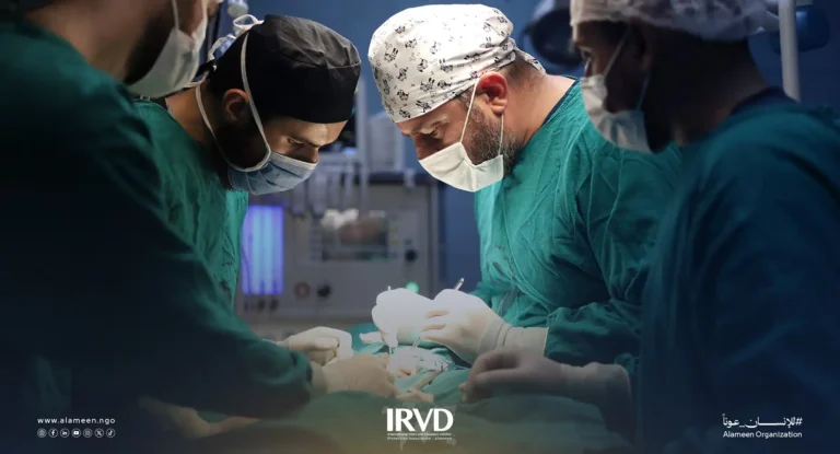 تواصل حملة جراحة الأطفال في مشفى الأطفال الجامعي بالعاصمة السورية دمشق