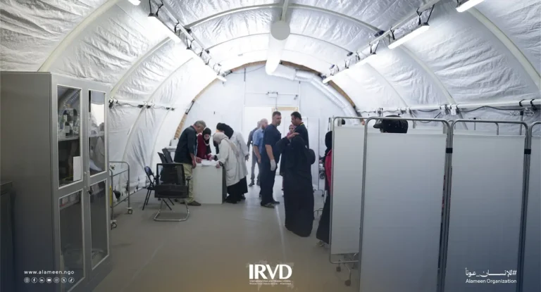 خدمات طبية مختلفة مقدمة من قبل مشفى القصير في حمص - سوريا