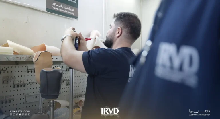 مراكز الأطراف الصناعية نصنع هذا الأمل مع كل خطوة