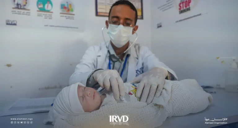 مركز الجفينة الصحي يقدّم خدمات طبية للنازحين في مأرب