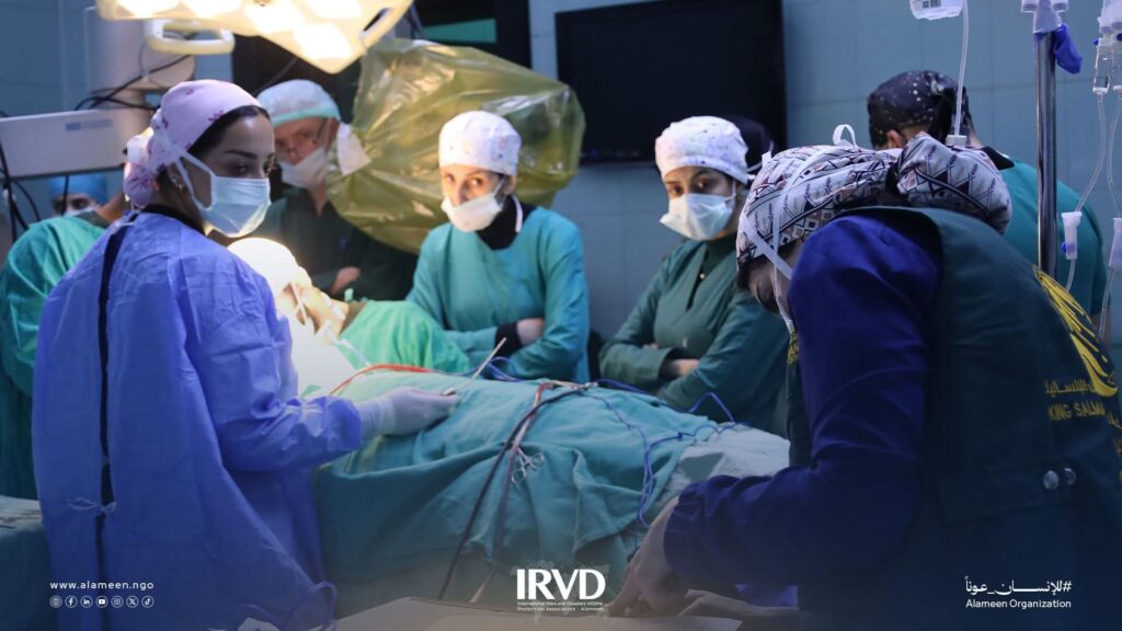 Launch of an ENT surgery campaign in Damascus, Syria