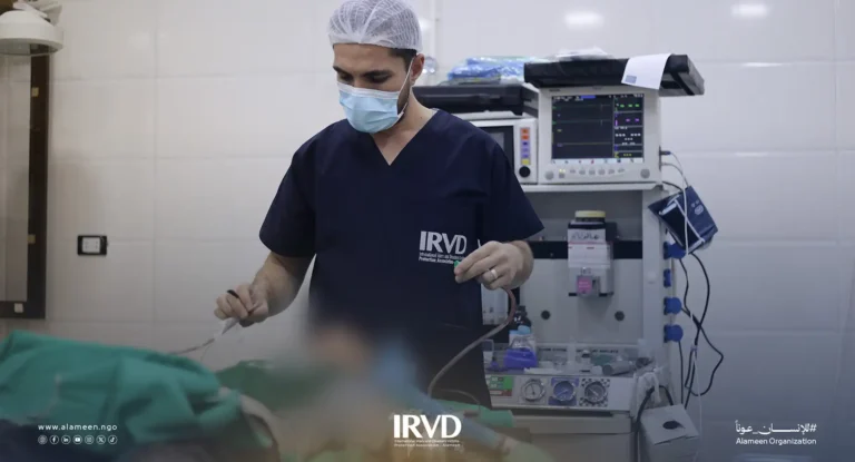 استمرار العمليات الجراحية الأذنية يوميًا في مشفى الأمين التخصصي في أريحا – إدلب
