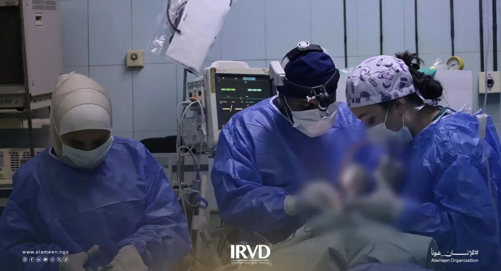 حملة طبية متخصصة في دمشق بإشراف الجمعية الدولية – الأمين