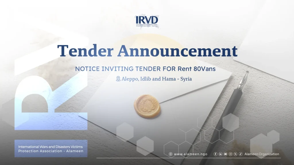 NOTICE INVITING TENDER FOR Rent 80Vans