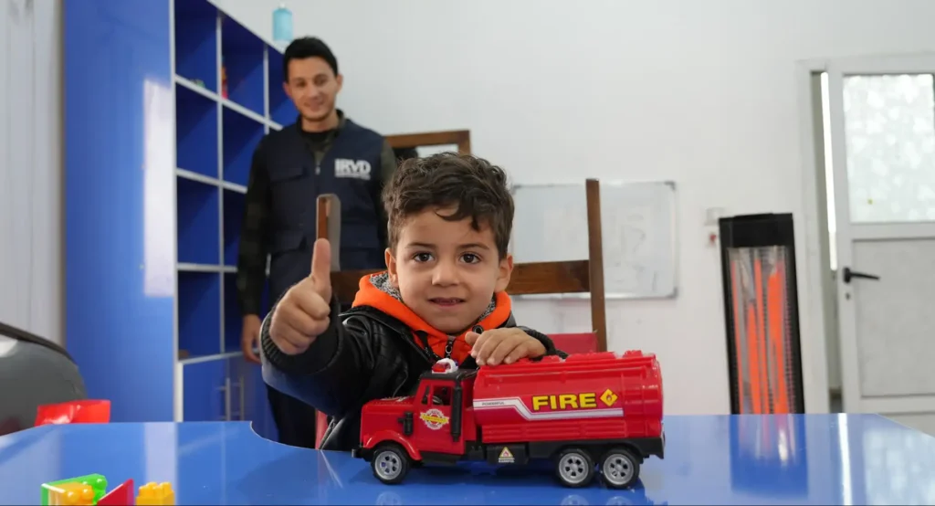 مركز إعادة تأهيل السمع والنطق في سرمدا – إدلب ،