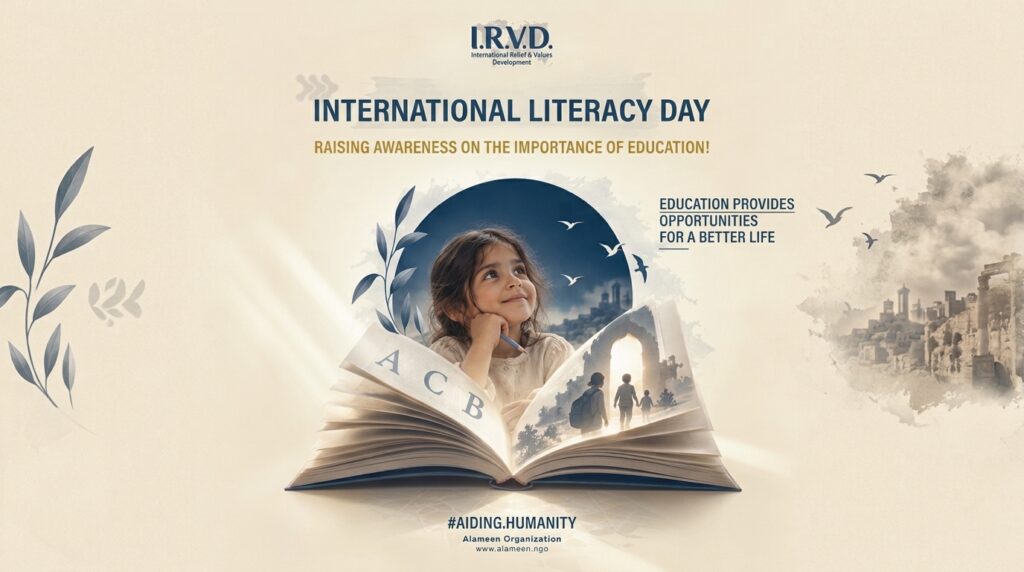 International Literacy Day How the First Letter Opens the Doors of a Child's Future